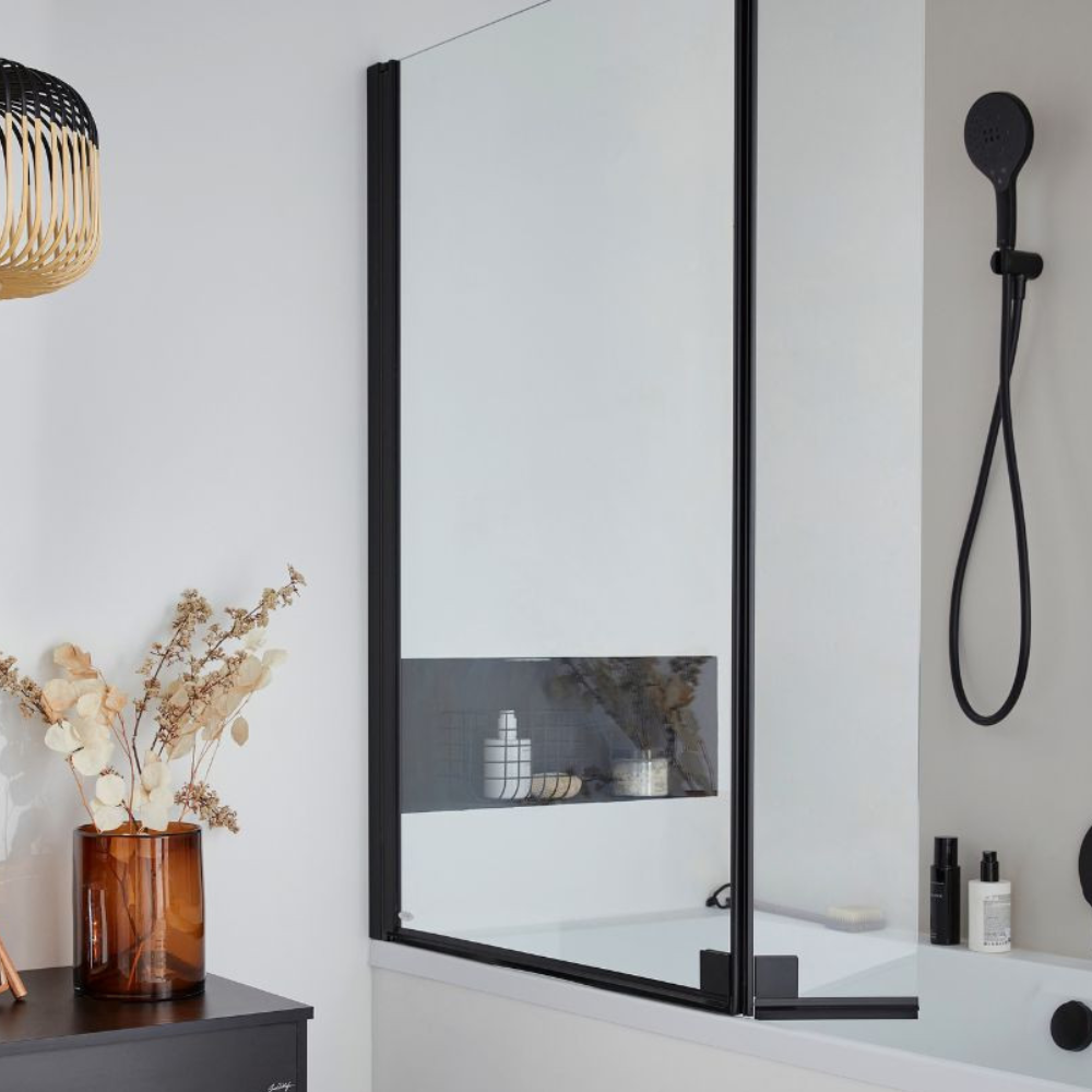 Baignoire droite JACOB DELAFON Evok, deux places avec pare bain