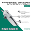 Points forts Robinet temporisé à manette souple sur plage pour lavabo PRESTO Neo duo chromé 3l/min