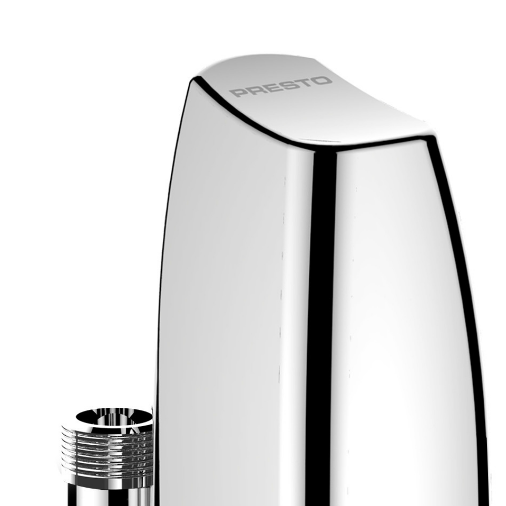 Zoom Robinet électronique pour urinoir sans contact PRESTO Sensao 8400N chrome