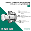 Robinet temporisé pour urinoir mural PRESTO P12 chrome | Batinea
