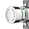 Zoom Robinet temporisé pour urinoir mural mécanique PRESTO P12 chrome