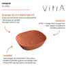 Vasque à poser VITRA Plural VitrA Clean | Batinea