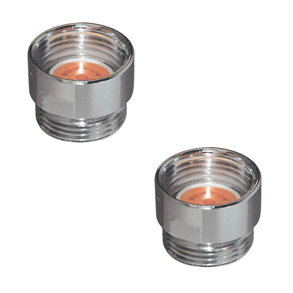 Lot de 2 régulateurs de débit 6L/min MF G1/2" pour douche PRESTO