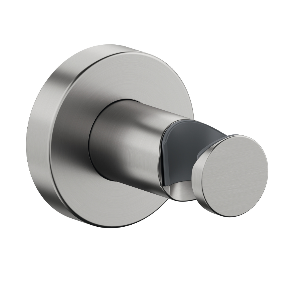 Support mural pour douchette DURAVIT inox brossé