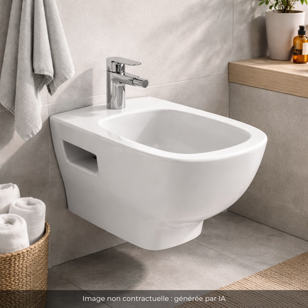 Bidet suspendu JACOB DELAFON Struktura céramique ambiance