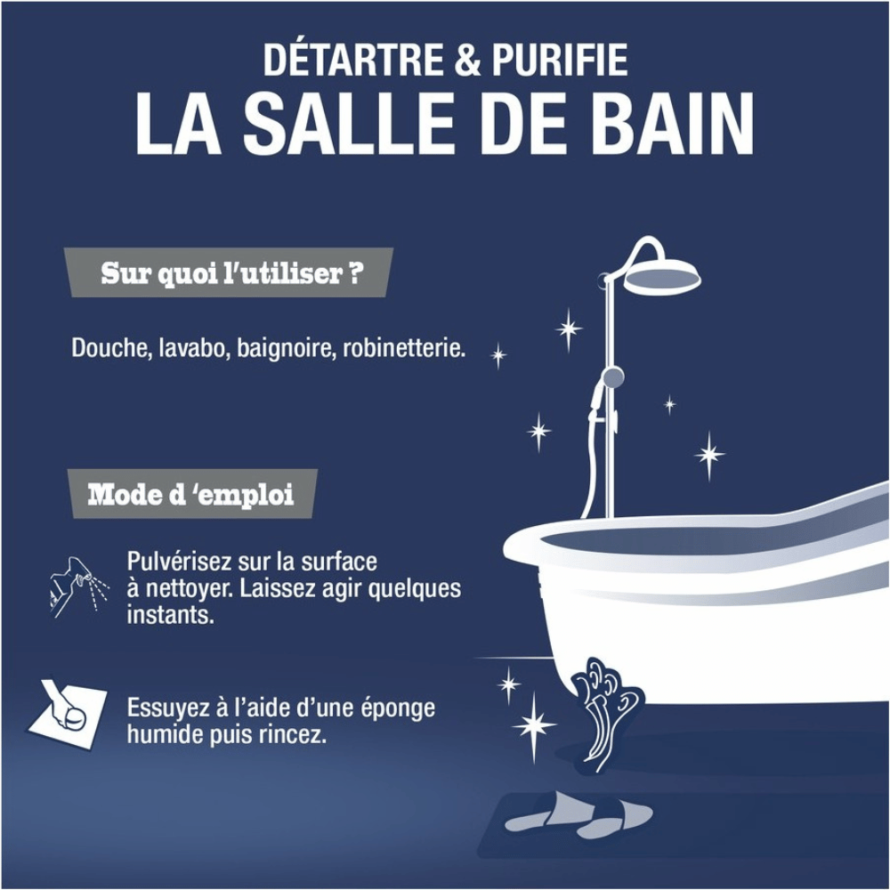 Se servir du nettoyant Salle de bain 3-en-1 Briochin 750ml Ecocert