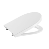 Abattant WC frein de chute compact déclipsable rond ROCA  Inspira round blanc