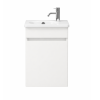 Meuble WC lave-mains BURGBAD Joline blanc