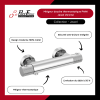 Avantages du mitigeur douche thermostatique PAINI Jewel chromé