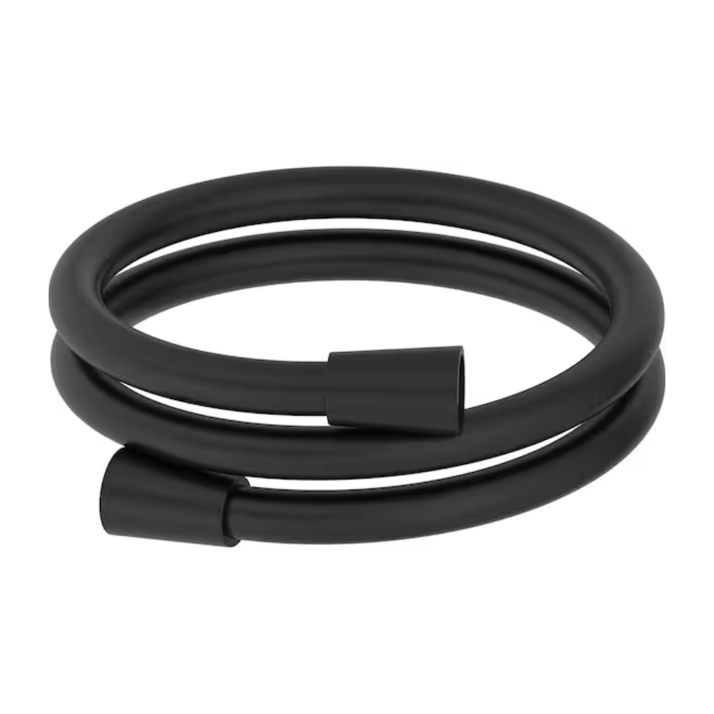 Flexible de douche 160 cm JACOB DELAFON lisse anti-torsion noir mat
