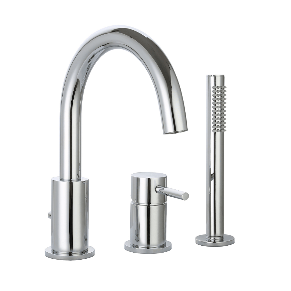 Mitigeur bain douche mécanique 3 trous + douchette 1 jet PAINI Cox chromé