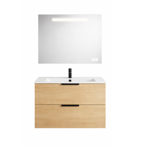 Pack meuble vasque BURGBAD Olena + miroir