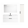 Pack meuble vasque BURGBAD Olena + miroir + colonne