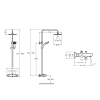 Colonne bain douche thermostatique JACOB DELAFON July | Batinea