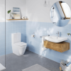WC à poser sans bride GROHE Euro Ceramic 2.0 avec abattant frein de chute in situ