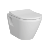 WC suspendu sans bride VitrA Integra blanc