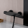 Mitigeur bain douche thermostatique PAINI Spirit noir brossé in situ