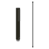 Pommeau de douche VILLEROY & BOCH Verve Showers Stick + Flexible de douche Universal Showers 160 cm noir