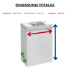 Meuble WC lave-mains JACOB DELAFON Tolbiac