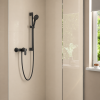Ambiance Pack mitigeur douche mécanique HANSGROHE Vernis Blend + Ensemble pommeau Vernis Blend EcoSmart 2 jets