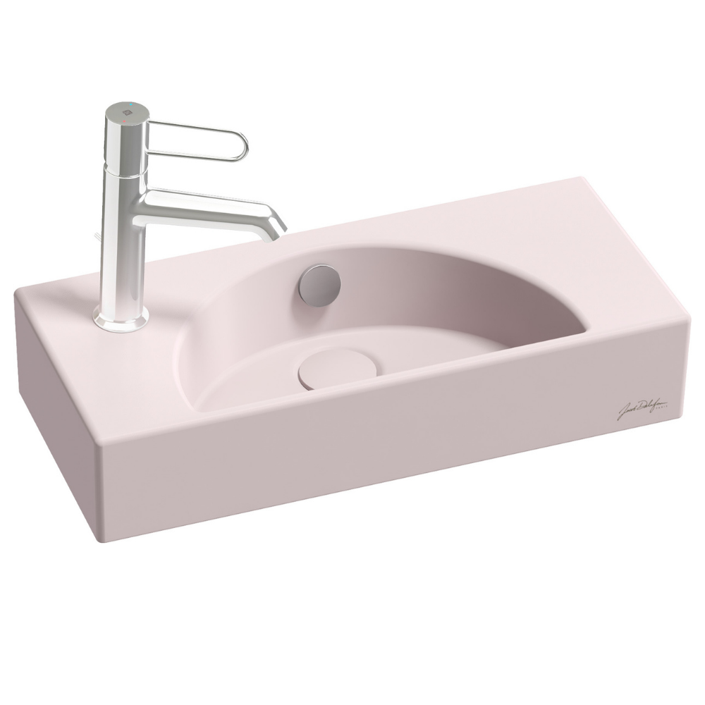 Lave-mains compact 50 cm JACOB DELAFON Odéon Rive Gauche 1 trou de robinetterie