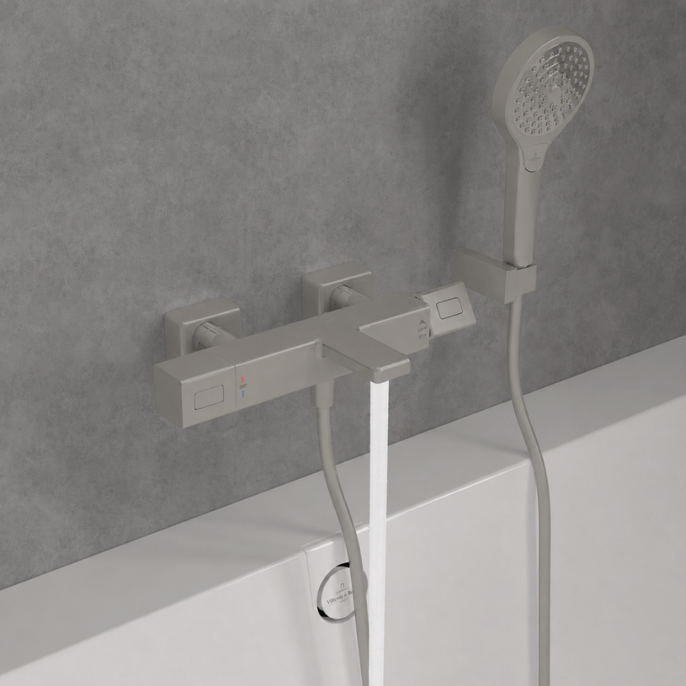 Mitigeur bain douche thermostatique VILLEROY ET BOCH Universal Taps & Fittings carré | Batinea