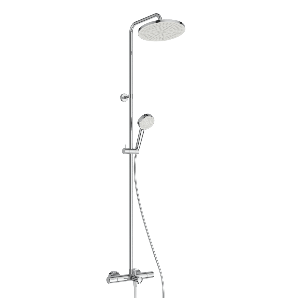 Colonne bain douche thermostatique IDEAL STANDARD Ceratherm T25 chromé