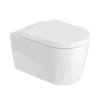 Cuvette WC suspendu sans bride DURAVIT ME by Starck avec abattant frein de chute
