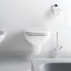 Pack WC suspendu DURAVIT D-code avec abattant + bati support SIAMP + Plaque de commande