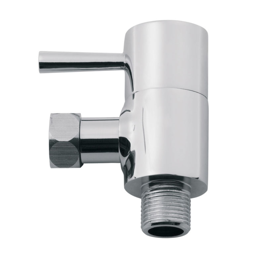 Robinet d'arrêt WC WIRQUIN Design rond face