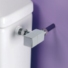 Robinet d'arrêt WC WIRQUIN Design carré ambiance