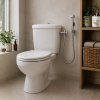 Kit douchette WC WIRQUIN Shattaf 1 jet chromé ambiance