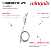 Kit douchette WC WIRQUIN Shattaf 1 jet chromé présentation