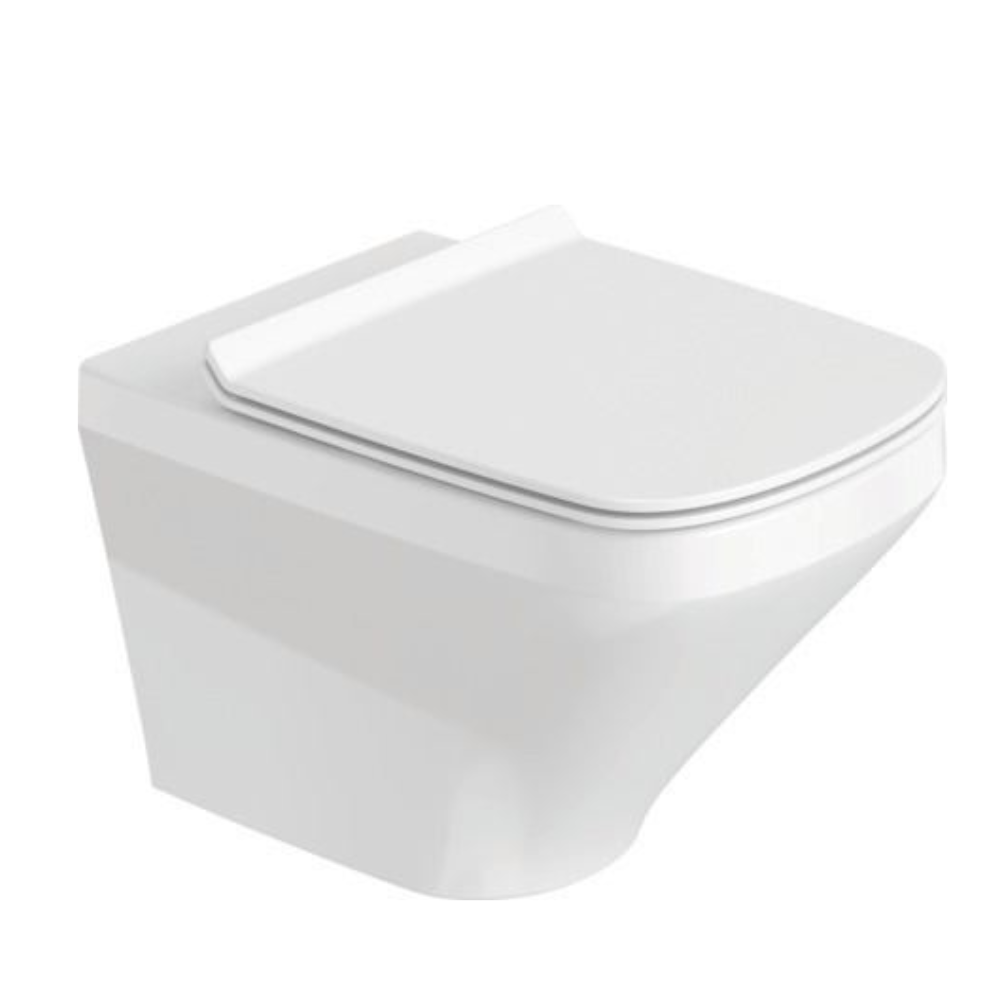 Cuvette WC suspendu sans bride DURAVIT DuraStyle avec abattant frein de chute déclipsable