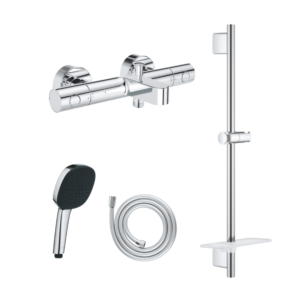 Ensemble GROHE Grohtherm 800 Cosmopolitan face