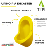 Urinoir sans eau TI'PI encastrable | Batinea