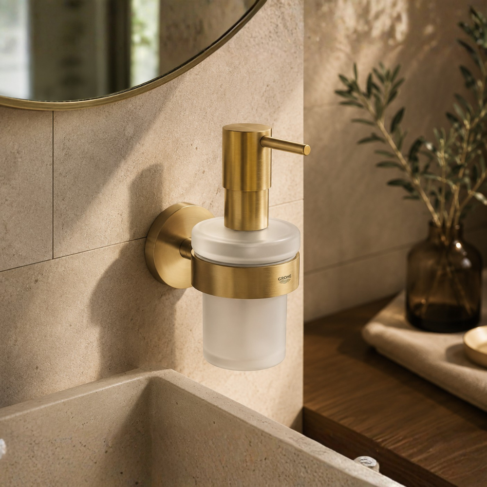 Distributeur de savon avec support GROHE Start Cool Sunrise ambiance