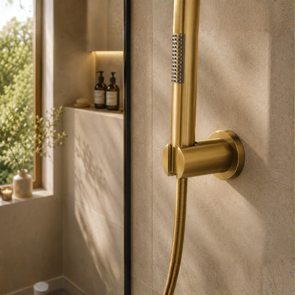Support mural pour douchette GROHE Rainshower Cool Sunrise ambiance