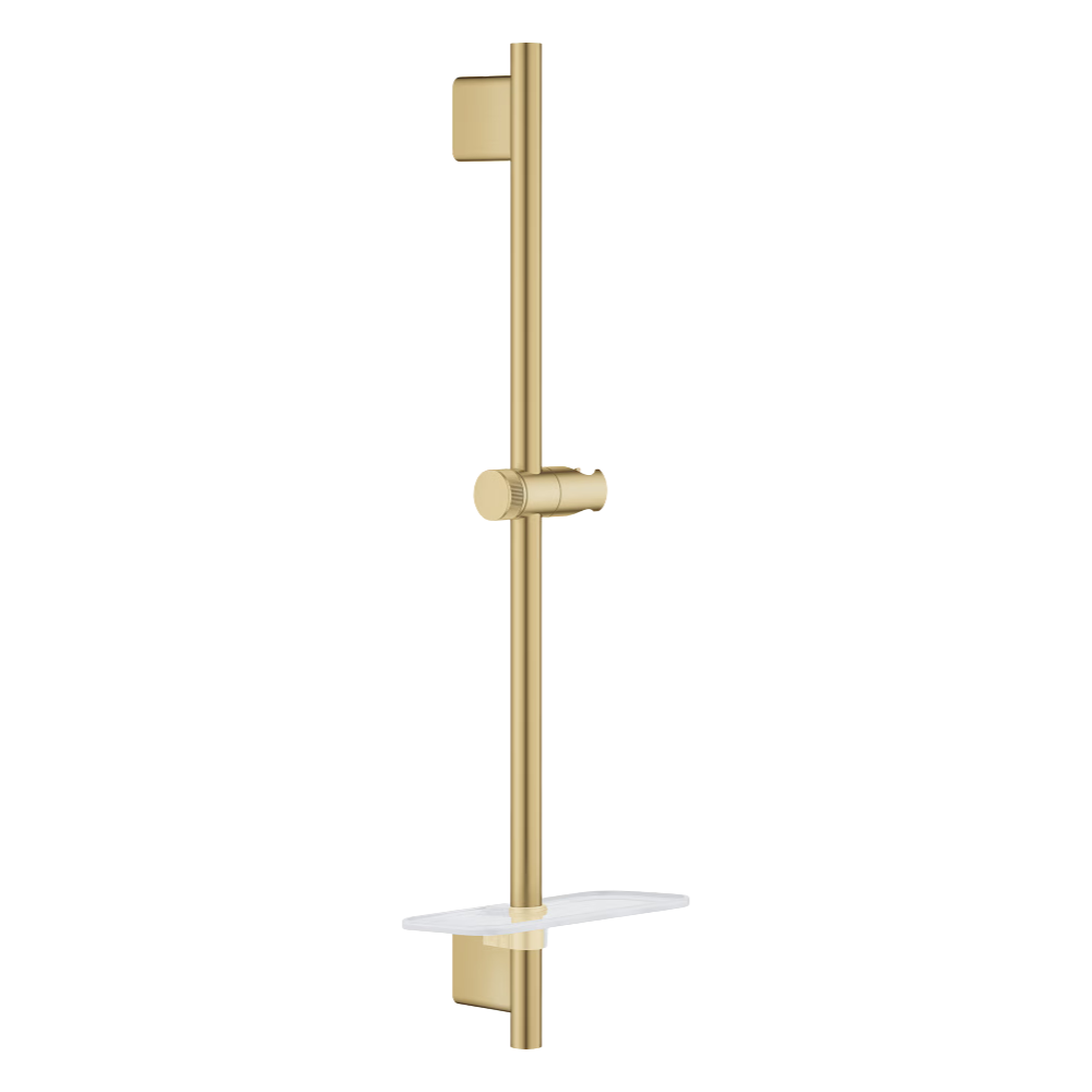 Barre de douche avec tablette GROHE Rainshower SmartActive Cool Sunrise face