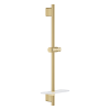 Barre de douche avec tablette GROHE Rainshower SmartActive Cool Sunrise face