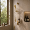 Barre de douche avec tablette GROHE Rainshower SmartActive Cool Sunrise ambiance