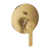 Façade robinet encastré monocommande 2 sorties GROHE Lineare Cool Sunrise face
