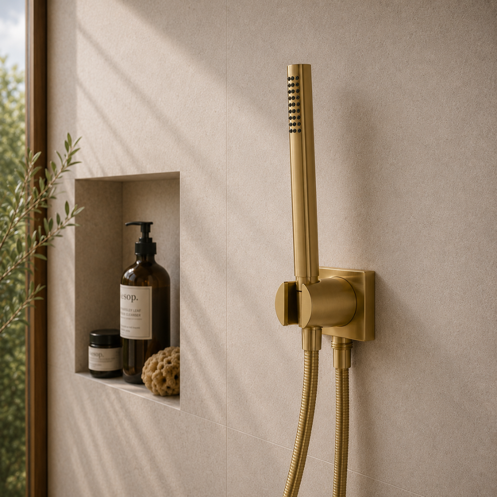 Coude à encastrer 1/2" avec support GROHE Rainshower Cool Sunrise ambiance
