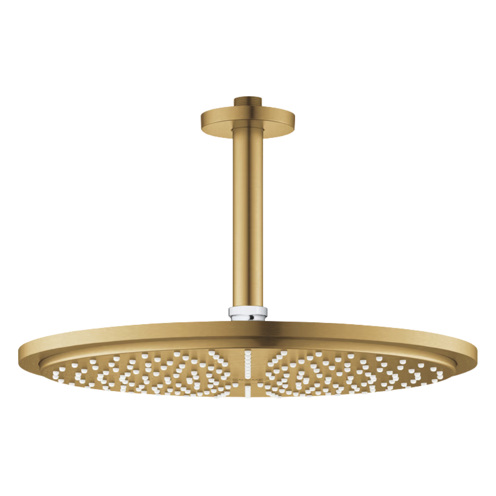 Douche de tête 1 jet bras plafond GROHE Rainshower Cosmopolitan 310 Cool Sunrise face