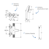 Ensemble GROHE Precision Feel schéma