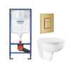 Pack bâti-support GROHE Rapid SL applique face