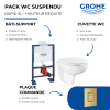 Pack bâti-support GROHE Rapid SL hauteur réduite présentation