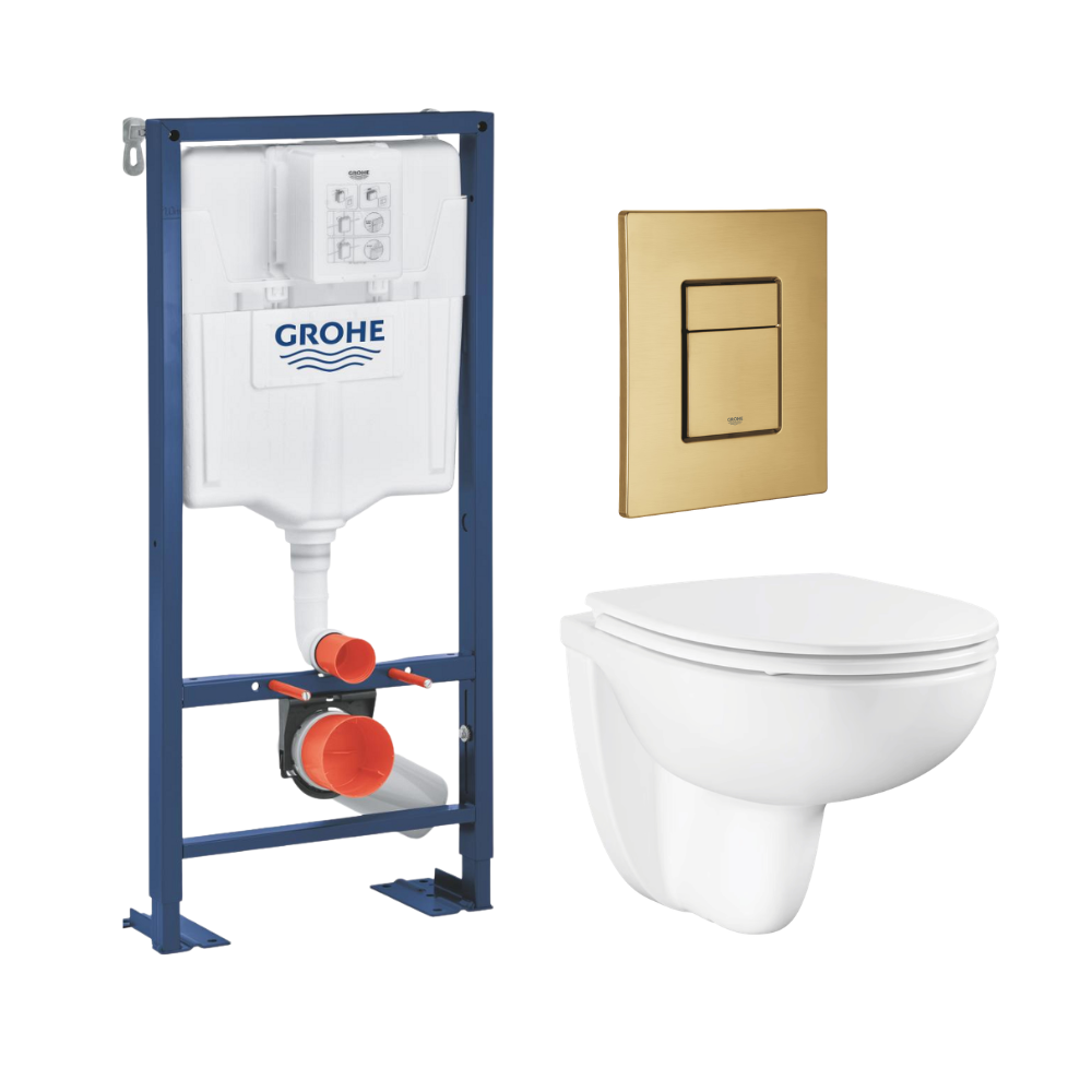 Pack bâti-support GROHE Solido autoportant face