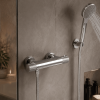 Mitigeur douche thermostatique PAINI Jewel chromé avec douchette