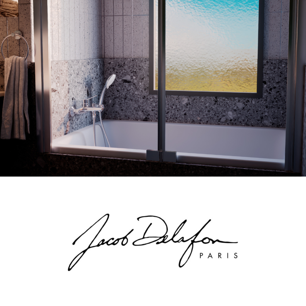 Baignoire bain douche Jacob Delafon compacte et profonde | Batinea
